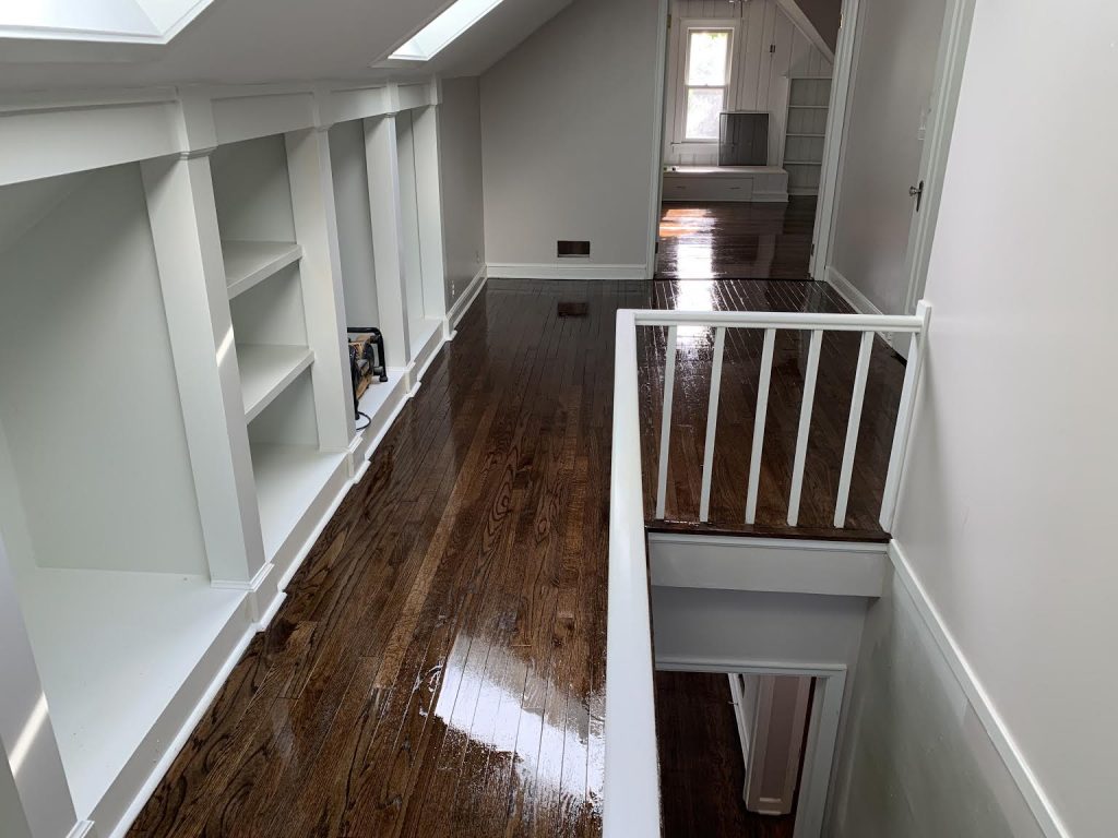 Stained wood floors St. Louis Park, MN